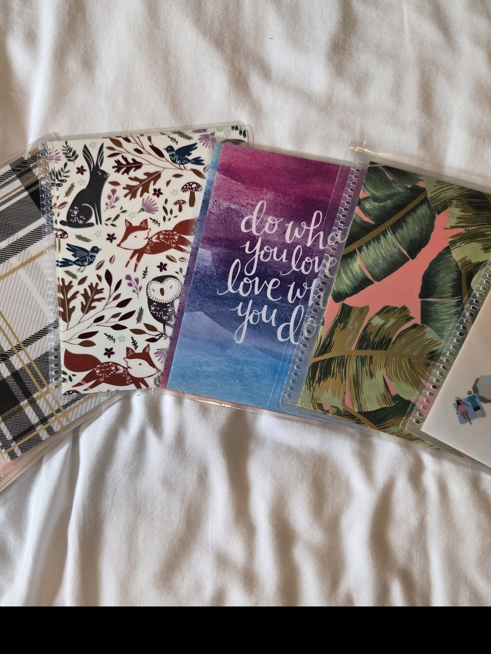 Erin Condren Set of SIX planner Covers- Various Designs